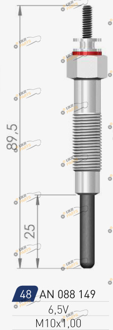 Свеча накаливания A-N PARTS 088 149